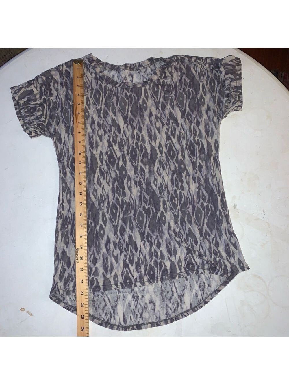 Short sleeve t Shirt, Size M, Gray and grey - Picture 8 of 9
